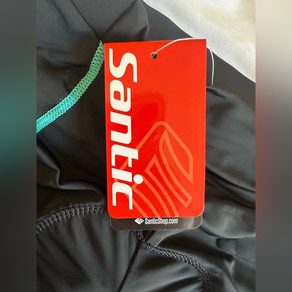 New Santic Hana Blue Women Padded Cycling Short Sz XS - Picture 5 of 5